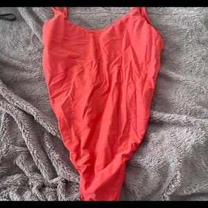Red hollister bathing suit